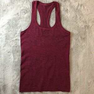Women's Racerback Tank Top - Burgundy